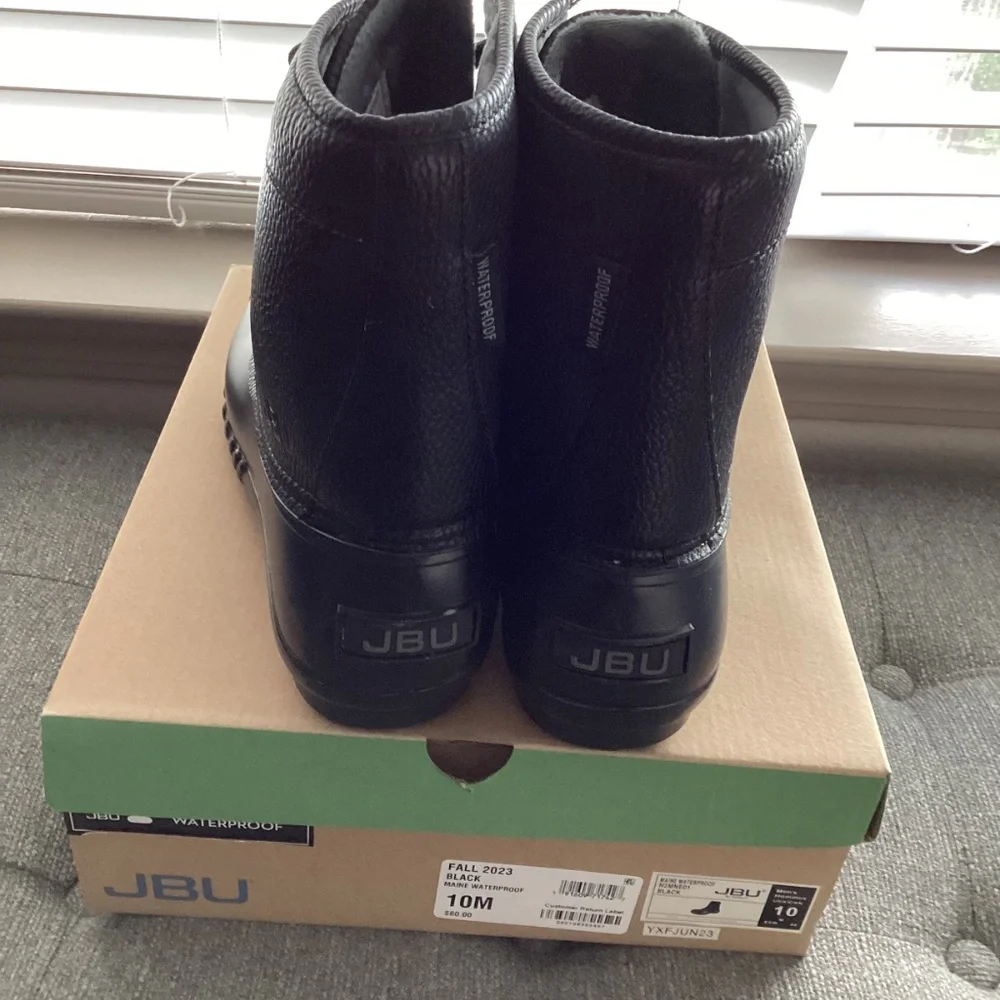 JBU Men's Maine Water-Resistant Duck Boot, size 10